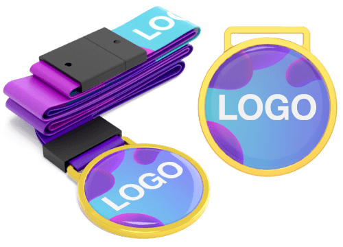 Elite - Branded Medals with Logo