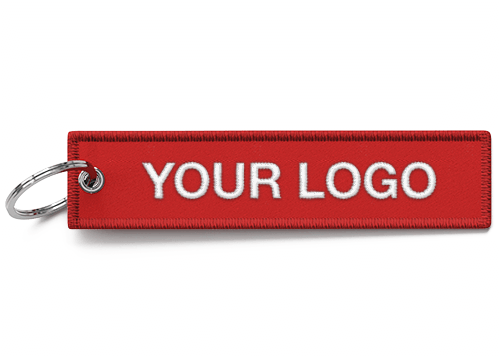 JetTag - Customised Promotional Fabric Keyrings JetTag - Customised Promotional Fabric Keyrings