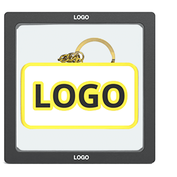 Enamel Keychain - Custom Keyring