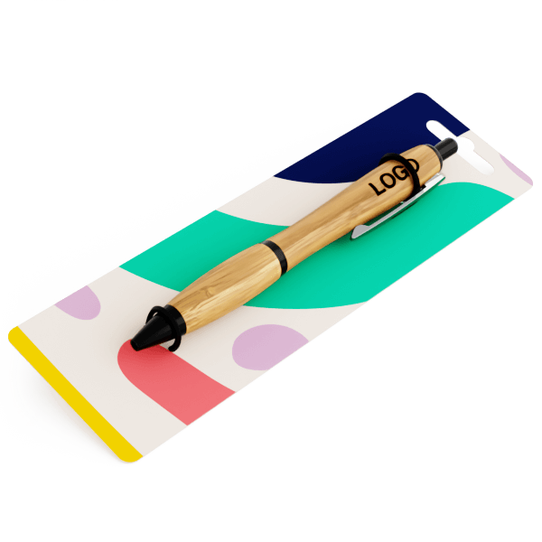 Contour - Branded Promotional Bamboo Pens
