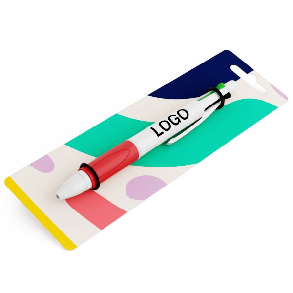 Quad - Branded Promotional 4 Colour Pens