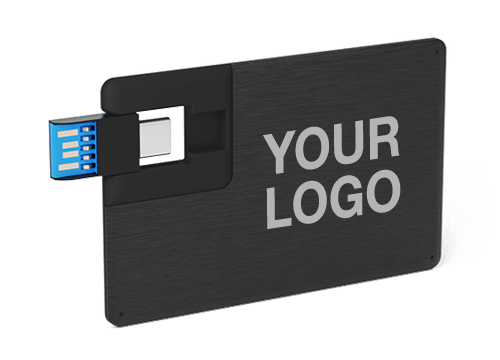 Alloy Duo - Personalised Memory Stick Alloy Duo - Personalised Memory Stick