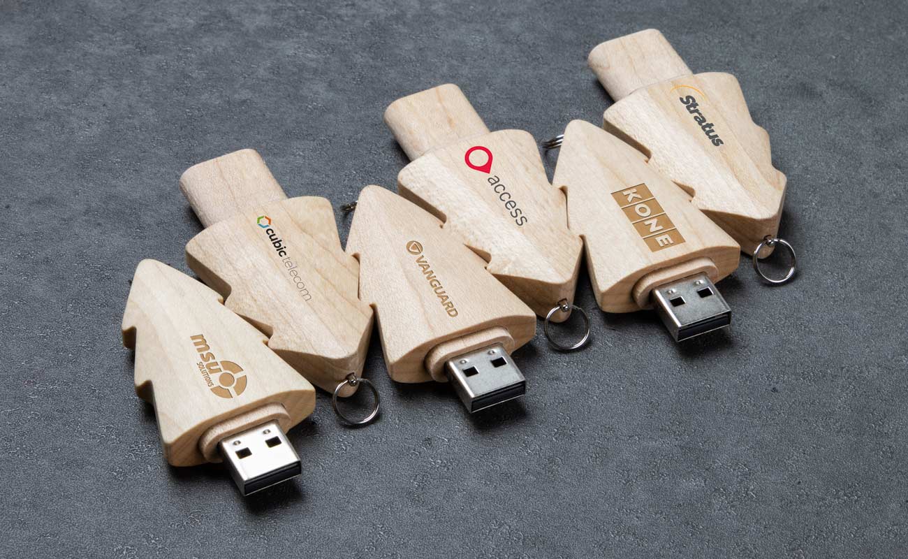 Christmas - Custom Christmas Tree USB Drives