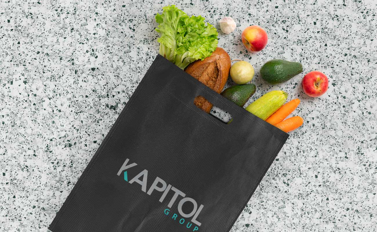 Compact - Custom Die Cut Shopping Bags gallery thumbnail