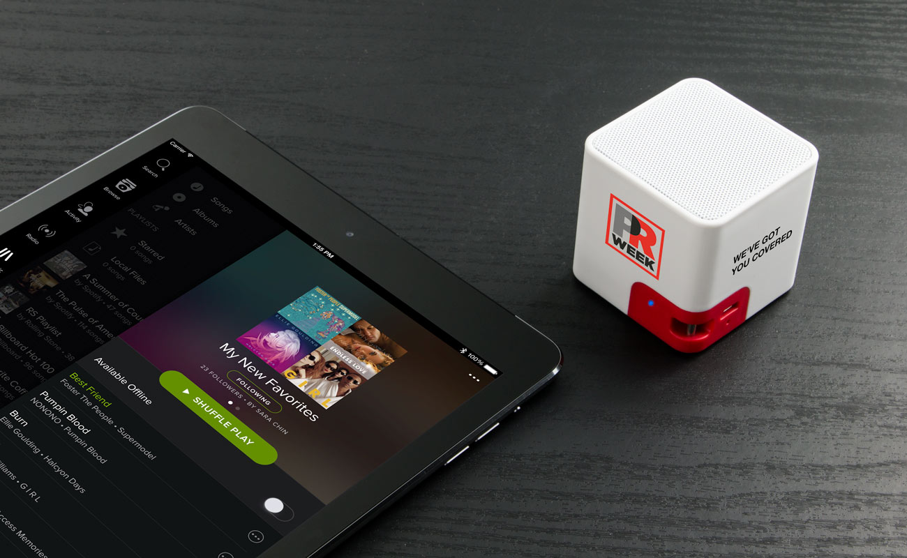 Cube - Branded Bluetooth Speakers gallery thumbnail