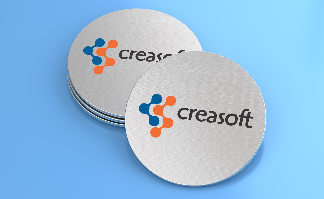 Disc - Branded Promotional Aluminium Coasters gallery thumbnail
