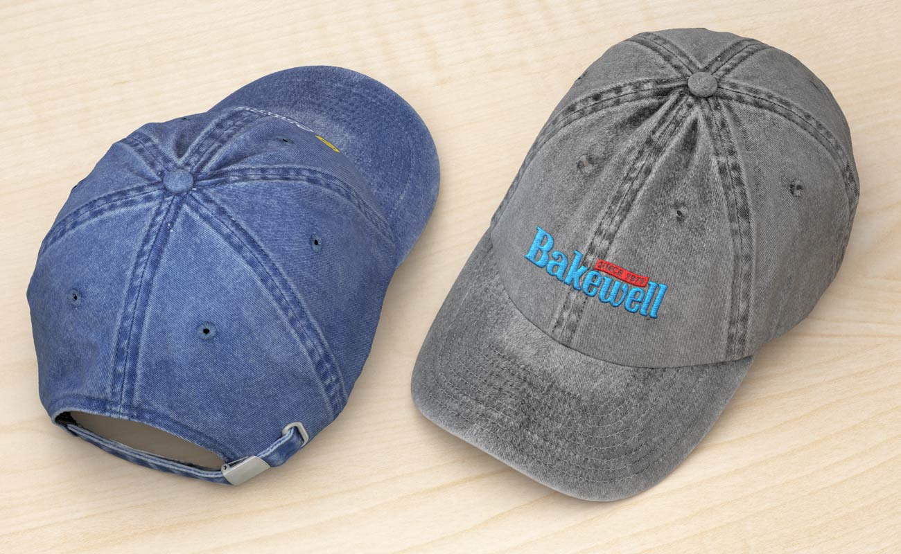 Drift - Customised Promotional Denim Washed Caps gallery thumbnail