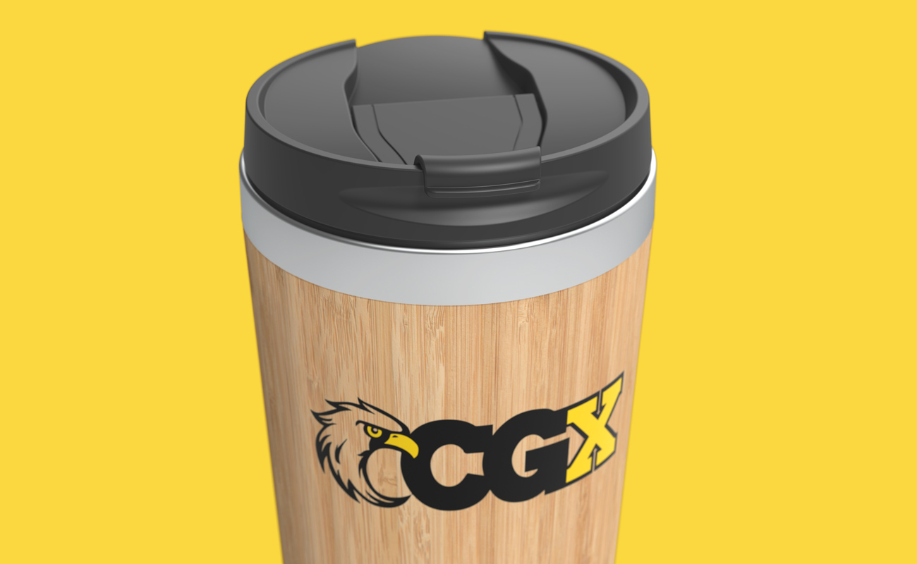 EcoSip - Bamboo Travel Mug Personalized gallery thumbnail
