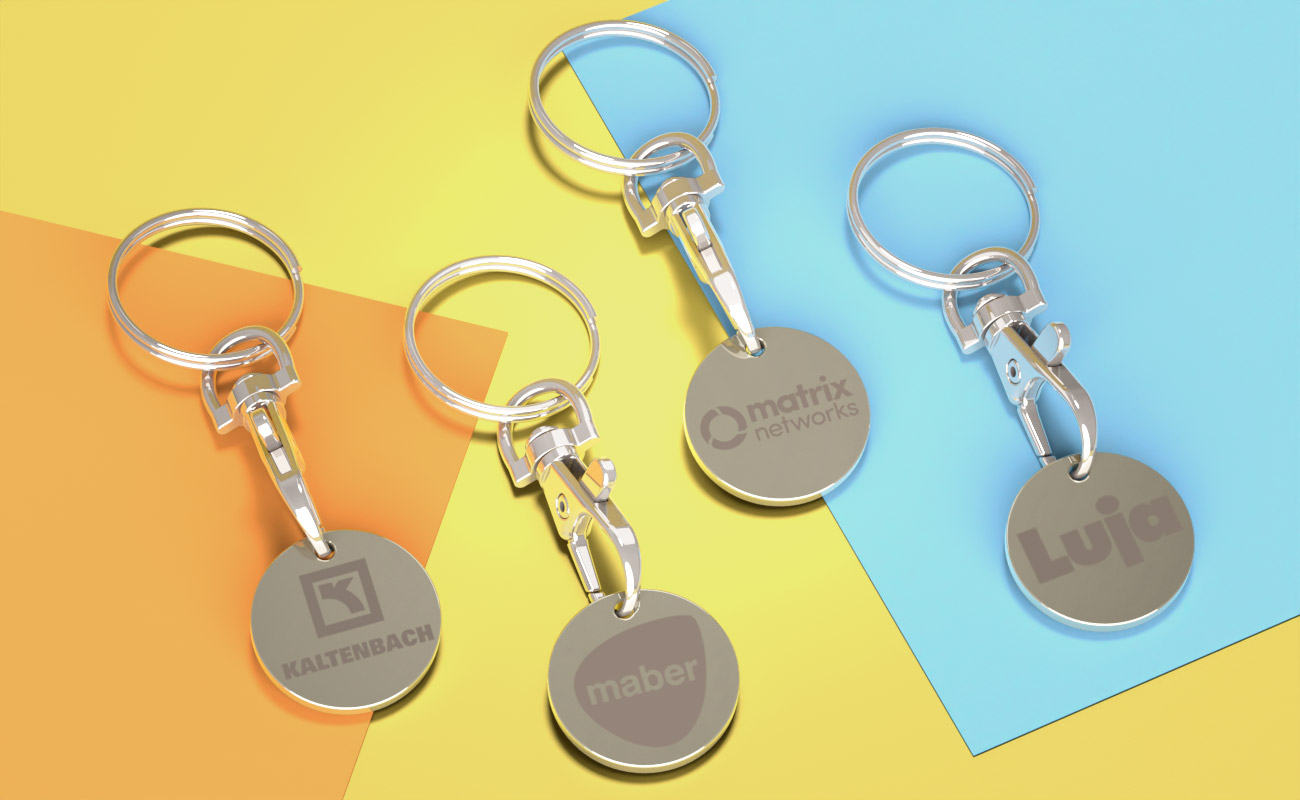 Elegance - Customised Promotional Trolley Tokens gallery thumbnail