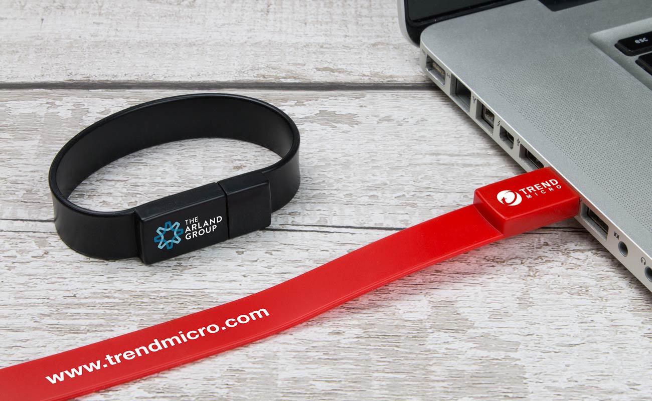 Lizzard - Branded USB Wristband gallery thumbnail