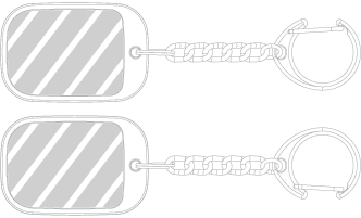 Keyring Screen Printing