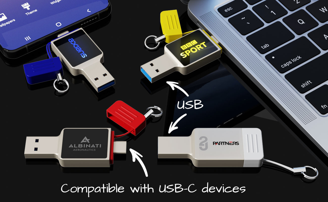 Neon - Personalised USB