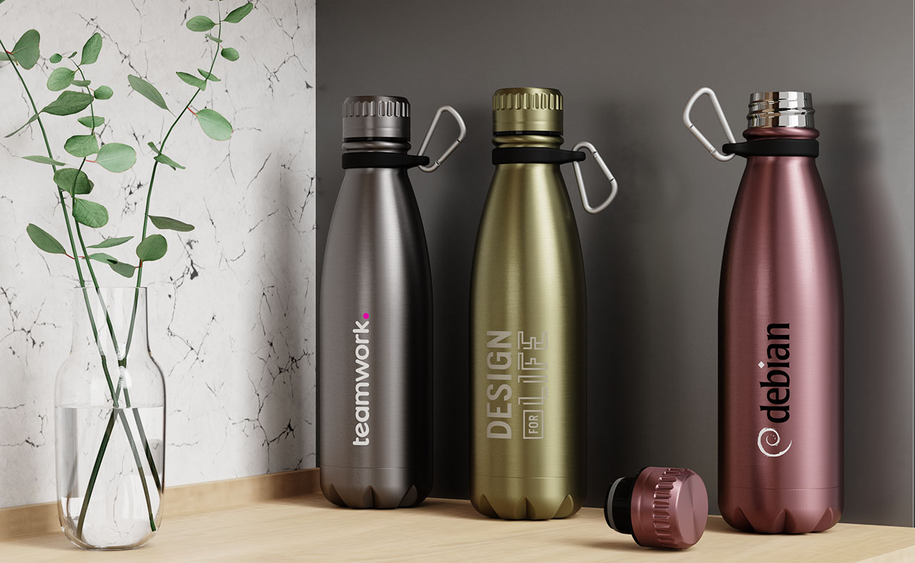 Nova Pure - Insulated Water Bottles in Bulk with Logo gallery thumbnail