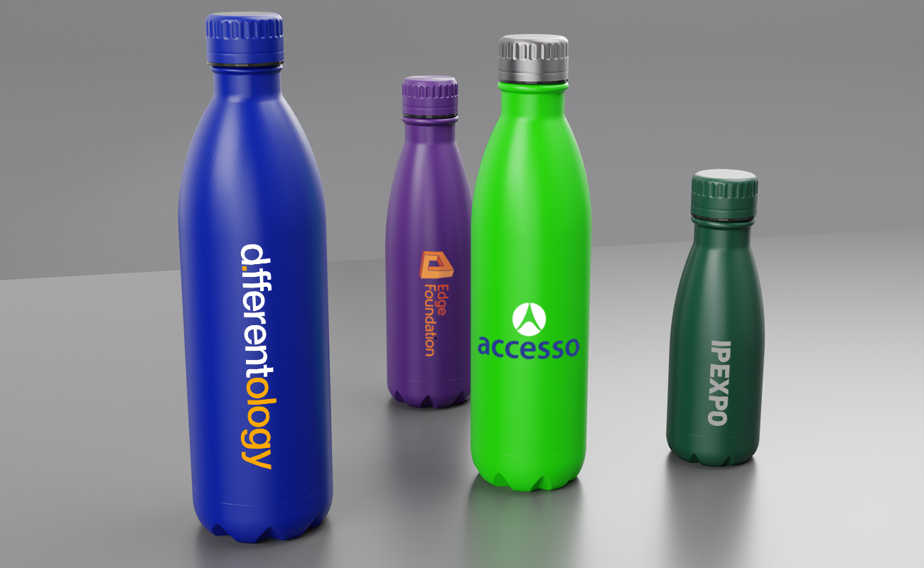 Nova Pure - Branded Double Walled Water Bottles Logo gallery thumbnail