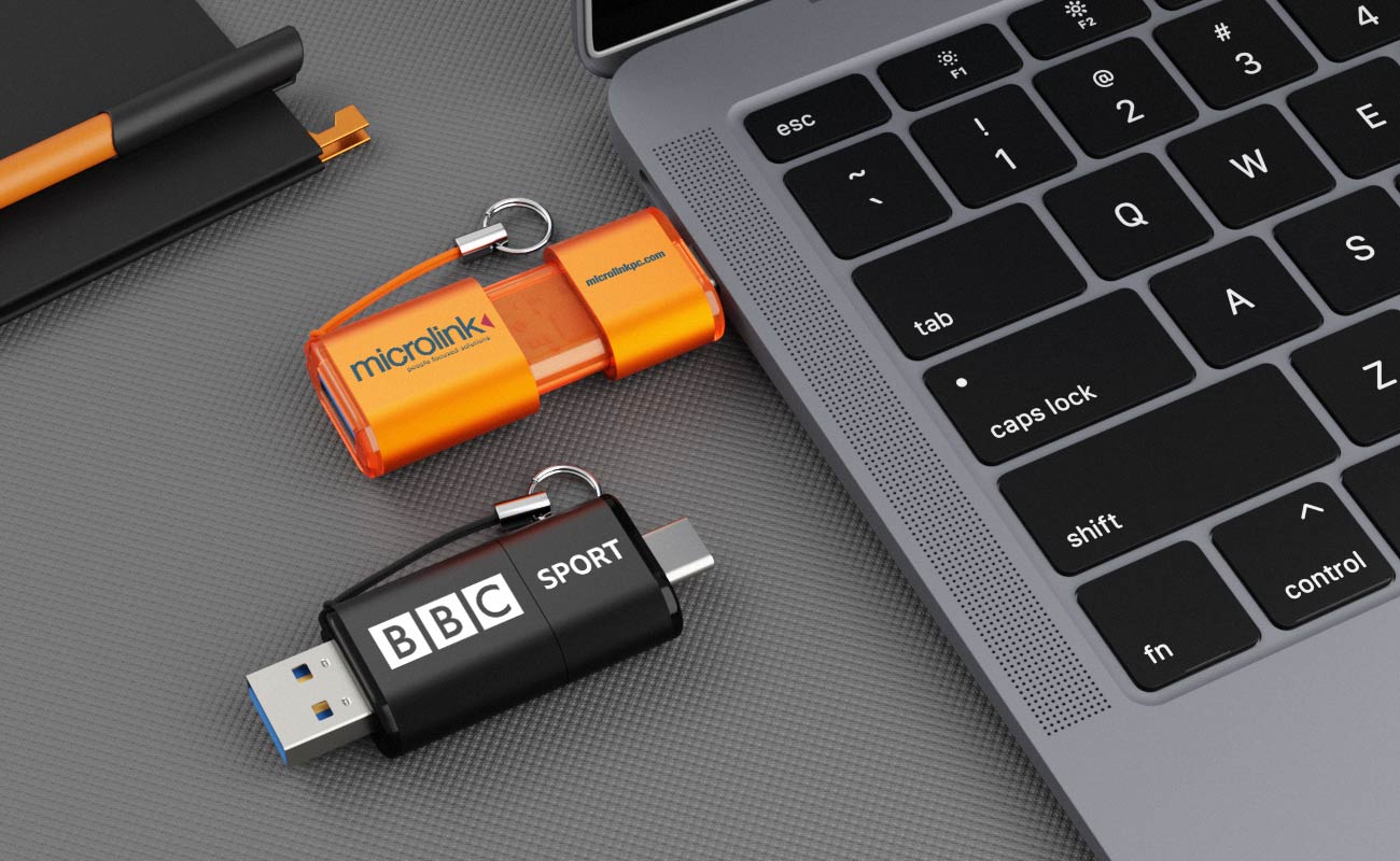 Shift - Personalised USB Sticks With USB-C gallery thumbnail