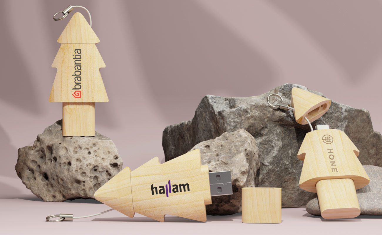 Tree Duo - Branded Memory Sticks gallery thumbnail