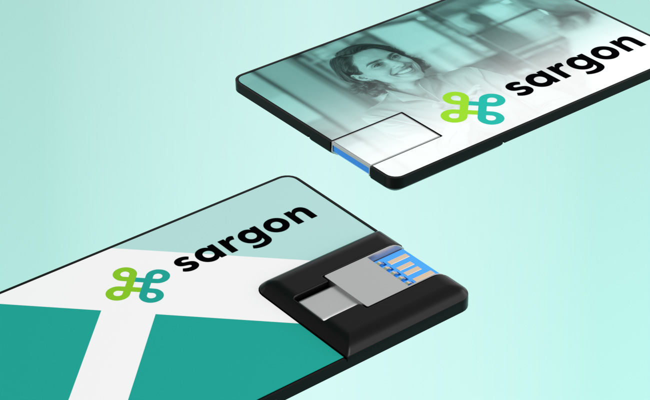 Wafer Duo - USB Business Card gallery thumbnail